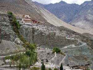 Le monastère de Diskit, dans la vallée de Nubra