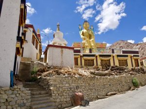La statue de Bouddha à Likir