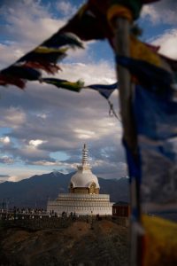 La Shanti Stupa, Leh, Ladakh