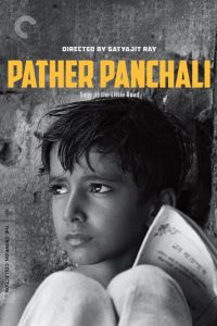 Affiche du film Pather Panchali de Satyajit Ray, chef-d'œuvre classique du cinéma d'auteur indien au Bengale rural