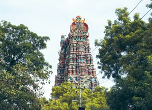 Le temple Sri Meenakshi